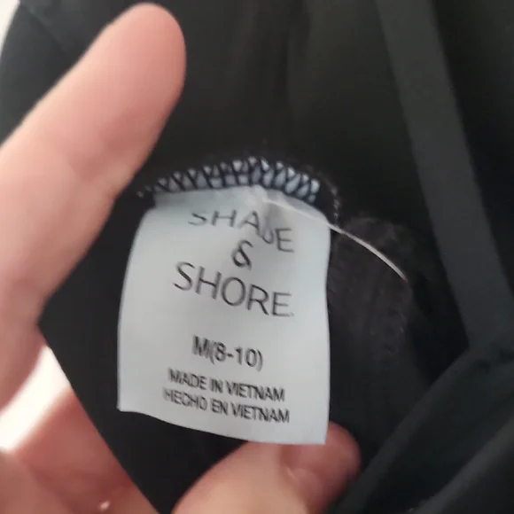 Shade & Shore Black Swimsuit, Size Medium - Picture 2 of 6